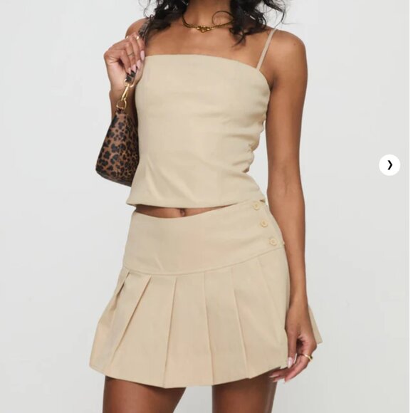 *NWT* Princess Polly Putney Set - Beige - Picture 1 of 4